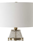 Out Of Time - Seeded Glass Table Lamp