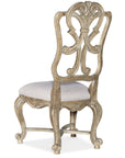 Castella - Wood Back Side Chair Set of 2 - Beige / Light Brown