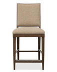 Cashiers - Counter Chair - Chestnut / Willarae Cashew