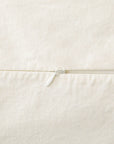 Cotton Canvas - King Stonewashed Duvet Cover Set Set of 3 - Natural