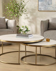 Aragon - Nesting Coffee Tables (Set of 2) - White