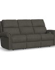 Bernard - Power Reclining Sofa With Console, Power Headrest, & Lumbar