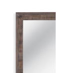 Zip - Floor Mirror - Dark Brown
