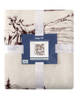 Campfire - White Pine Campfire Sherpa Throw 6 Per Carton - Tan