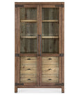 Vineyard Row - Display Cabinet - Light Brown