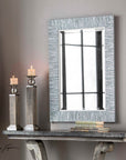 Belaya - Wood Mirror - Gray