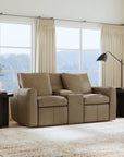 Aria - Power Reclining Loveseat With Console