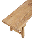 Antique - Simple Bench - Light Brown