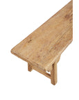 Antique - Simple Bench - Light Brown