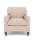 Moxy - Fabric Chair, Rounded Mailbox Arms