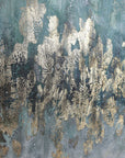 Divide - Hand Painted Art - Blue