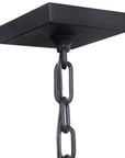 Jarsdel - 1 Light Industrial Mini Pendant - Black
