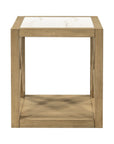 Holden - Square End Table - Rustic Blonde