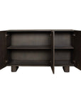 Phineas - 3 Door Modern Cabinet - Woodtone