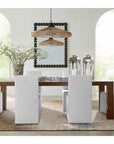 Cameron Upholstered Dining Chair with Casters
