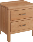 2 West 2 Drawer Wide Nightstand