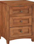 Emmerson 3 Drawer Wide Nightstand