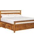 Emmerson Bed - Storage Pedestals