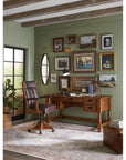 Bob Timberlake Dr. Redwine Leather Swivel Executive Chair