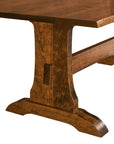 Bob Timberlake Riverwood Trestle Dining Table with Live Edge