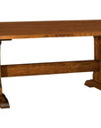 Bob Timberlake Riverwood Trestle Dining Table with Live Edge