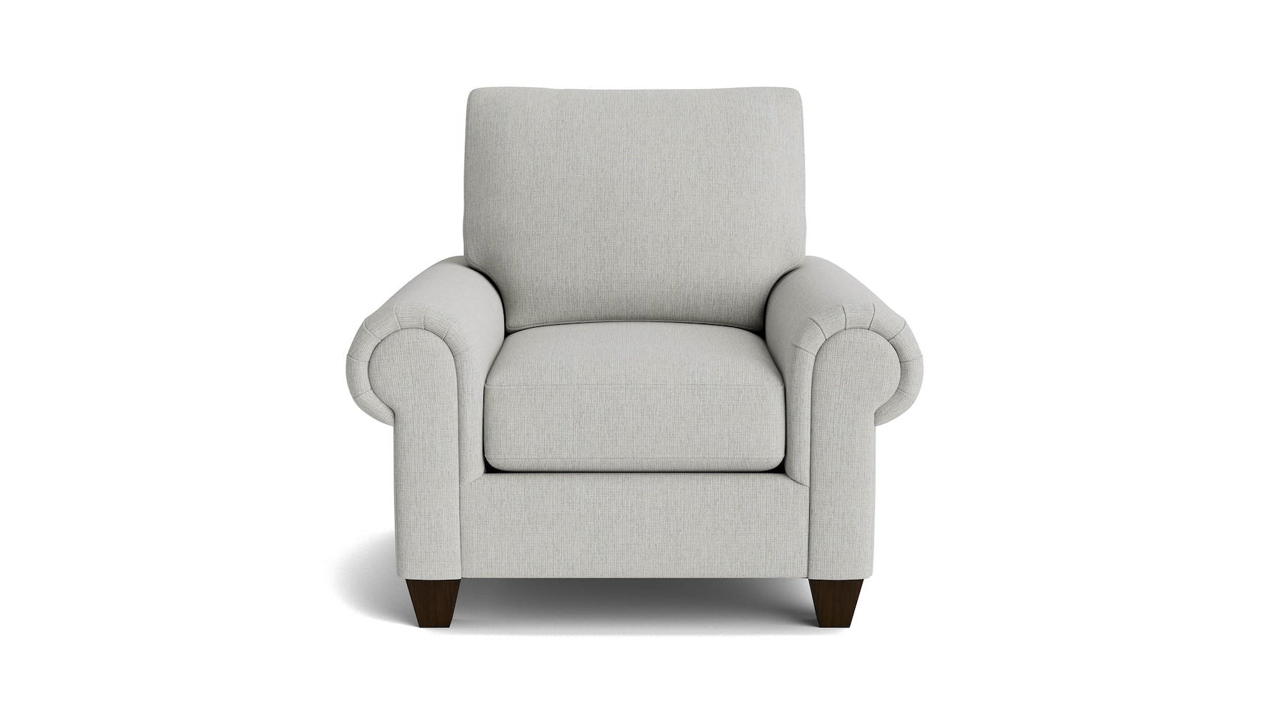 True Custom Panel Arm Accent Chair