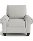True Custom Panel Arm Accent Chair