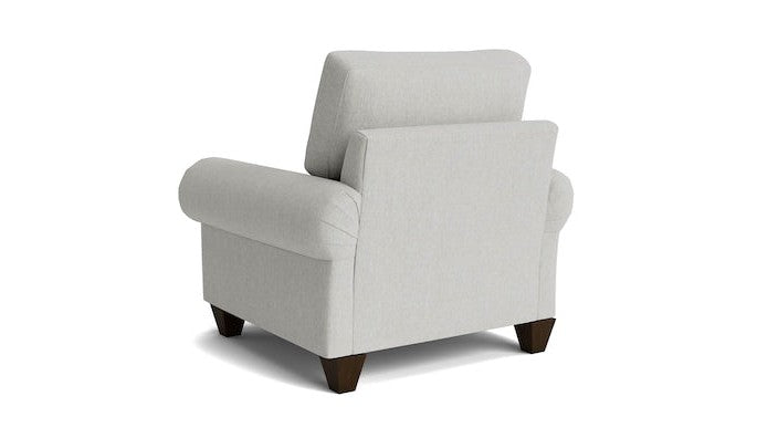 True Custom Panel Arm Accent Chair