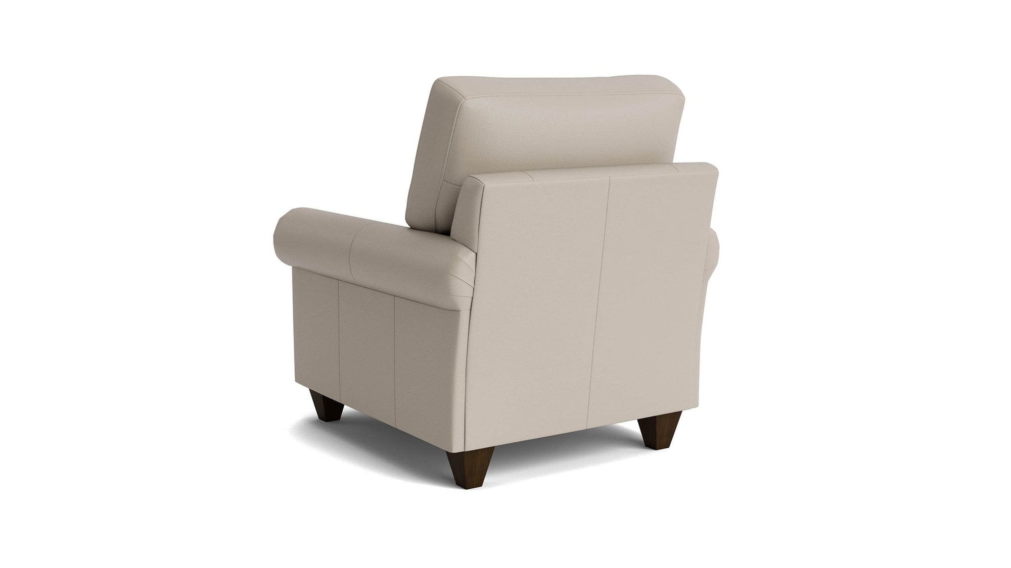 True Custom Roll Arm Accent Chair