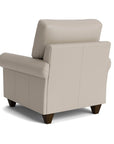 True Custom Roll Arm Accent Chair