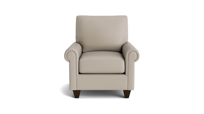 True Custom Panel Arm Accent Chair