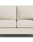 True Custom Large Panel Arm Loveseat