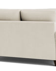 True Custom Large Panel Arm Loveseat