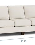 True Custom Roll Arm Sofa