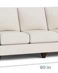 True Custom Track Arm Sofa