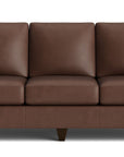 True Custom Leather Slope Arm Sofa