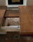 HideAway Solid Maple Gathering Extendable Dining Table