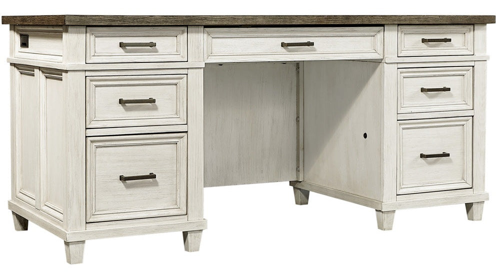 Caraway Collection 66" Executive Desk