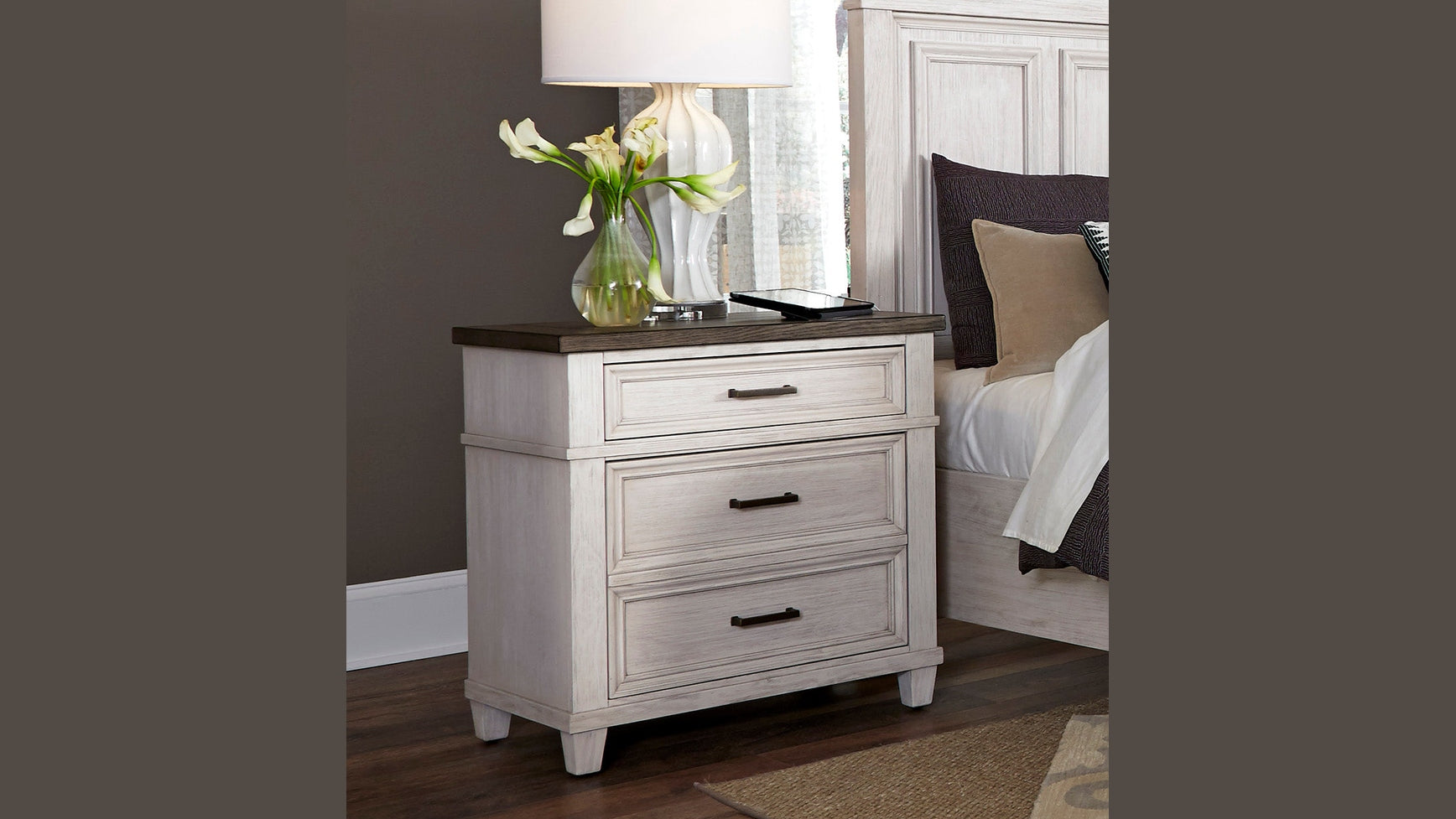 Caraway Collection 2 Drawer Nightstand