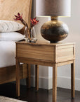Cyrus Collection 1 Drawer Nightstand