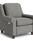 Magnificent Motion Fabric Sock Arm Power Wall Recliner