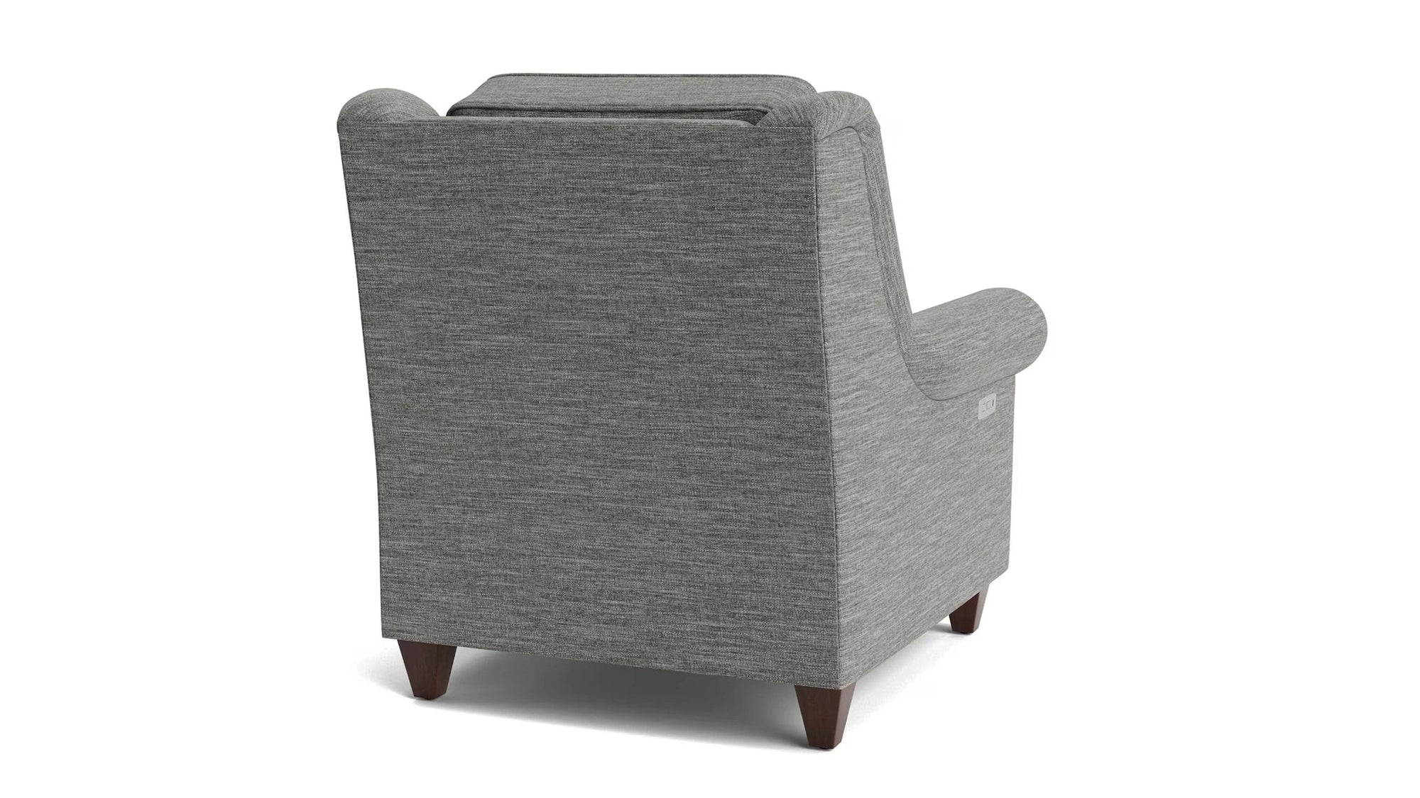 Magnificent Motion Fabric Sock Arm Power Wall Recliner