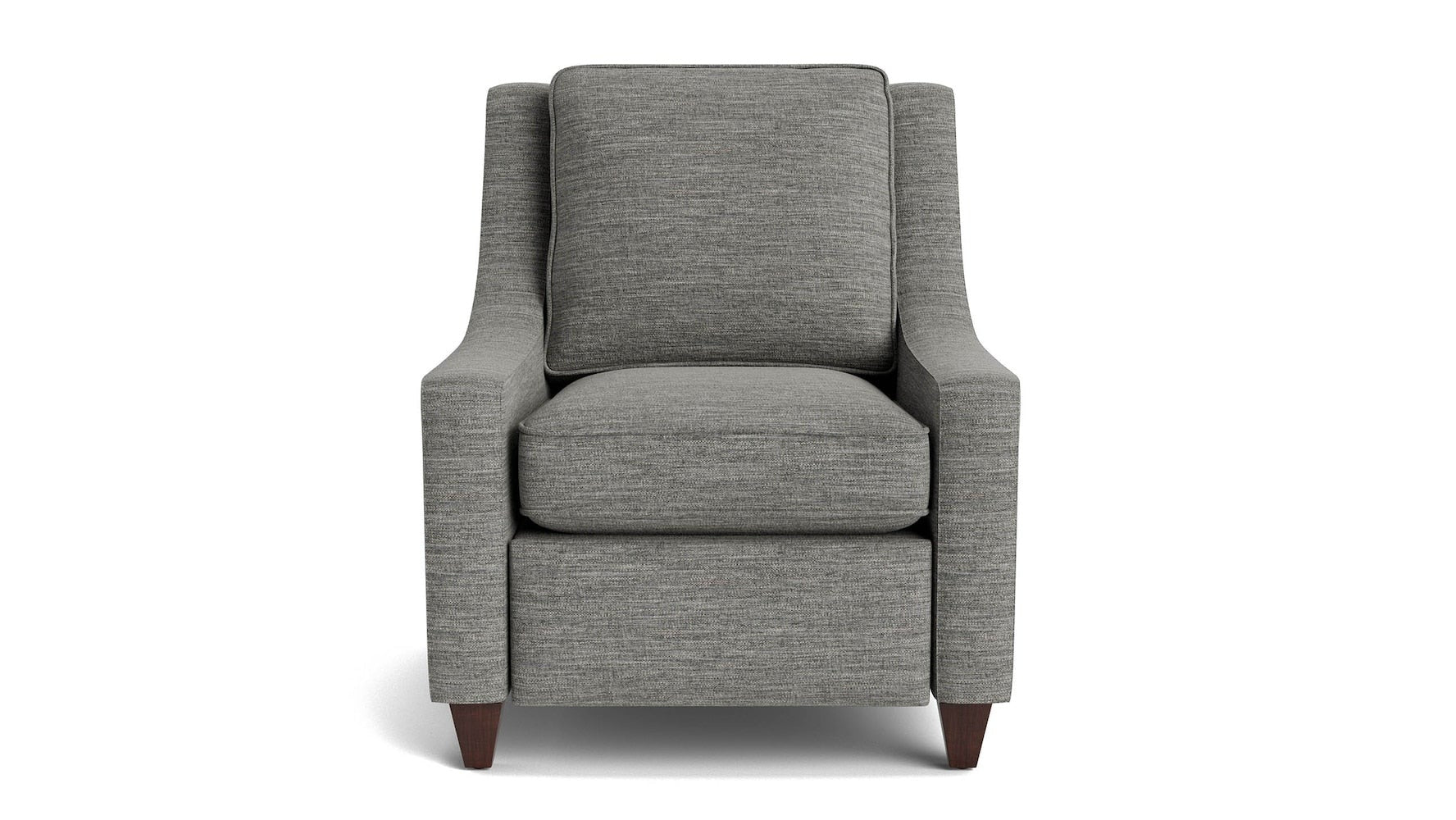 Magnificent Motion Fabric Slope Arm Power Wall Recliner