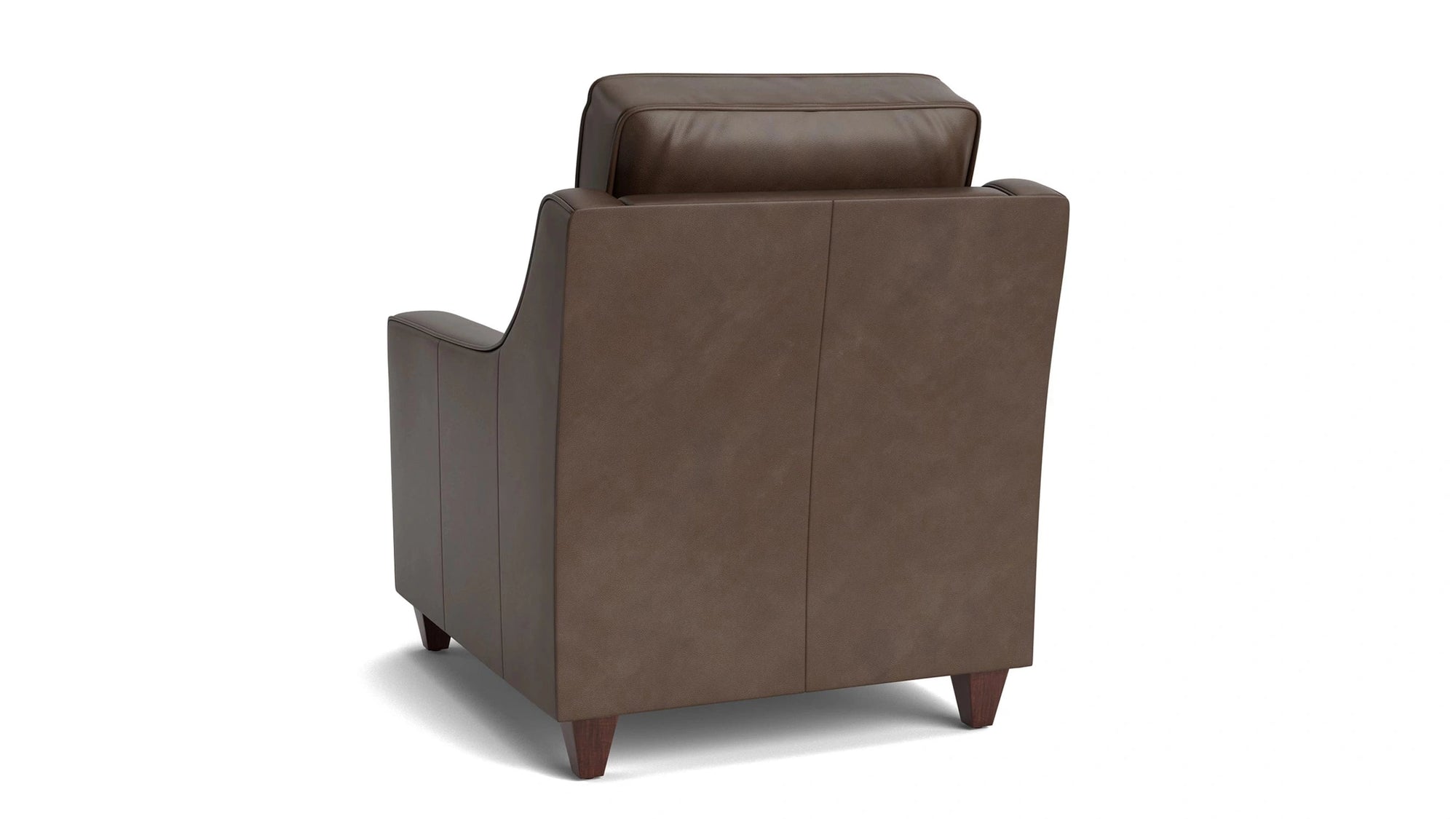 Magnificent Motion Leather Slope Arm Power Wall Recliner