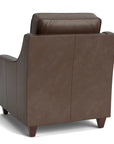 Magnificent Motion Leather Slope Arm Power Wall Recliner