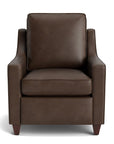 Magnificent Motion Leather Slope Arm Power Wall Recliner