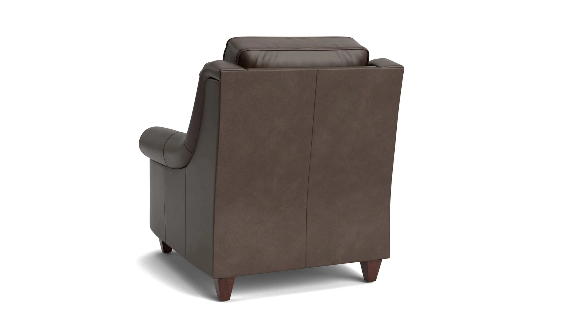 Magnificent Motion Leather Panel Arm Power Wall Recliner