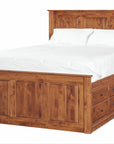 Solid Alder Storage Bed: Build Your Own Chest Bed