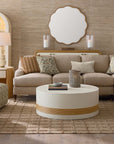 Newbury Round Open Front End Table