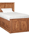 Solid Alder Storage Bed: Build Your Own Chest Bed